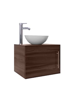 Foto 2 | Gabinete Flotante Para Baño Sin Llave Y Ovalín