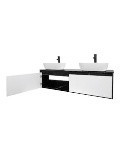 Foto 4 | Gabinete Para Baño Con Doble Lavabo Anton Minimalista