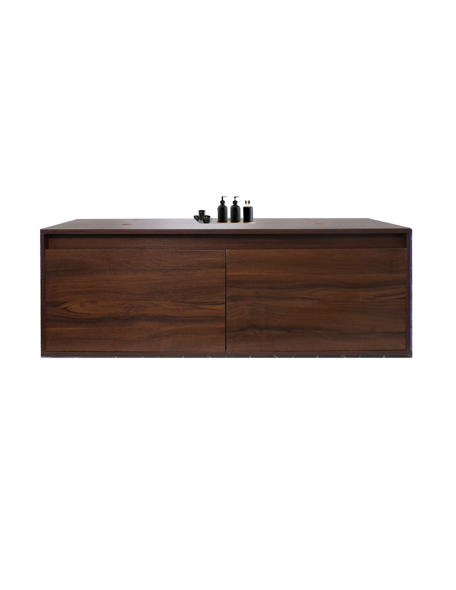 Foto 4 pulgar | Gabinete De Baño Anton Sin Lavamanos Minimalista 120 Cm