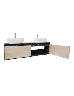 Foto 3 | Gabinete Para Baño Con Doble Lavabo Anton Minimalista