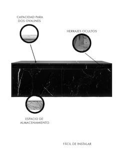 Foto 5 | Gabinete De Baño Anton Sin Lavamanos Minimalista 120 Cm