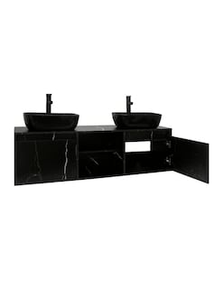Foto 4 | Gabinete De Baño Para Lavamanos Doble Darcy Minimalista