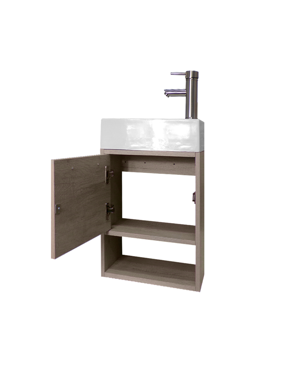 Foto 3 | Gabinete De Baño Para Lavabo Flotante Minimalista Alys