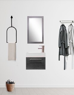 Foto 2 | Gabinete De Baño Para Lavabo Minimalista Flotante Leanor