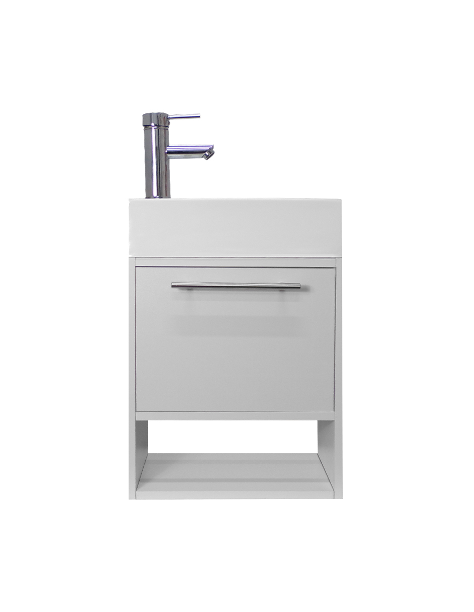 Gabinete De Baño Para Lavabo Flotante Minimalista Alys