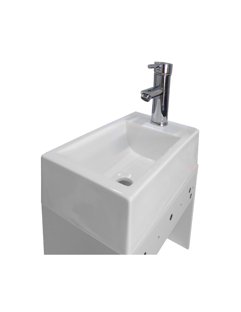 Foto 5 pulgar | Gabinete De Baño Para Lavabo Flotante Minimalista Alys