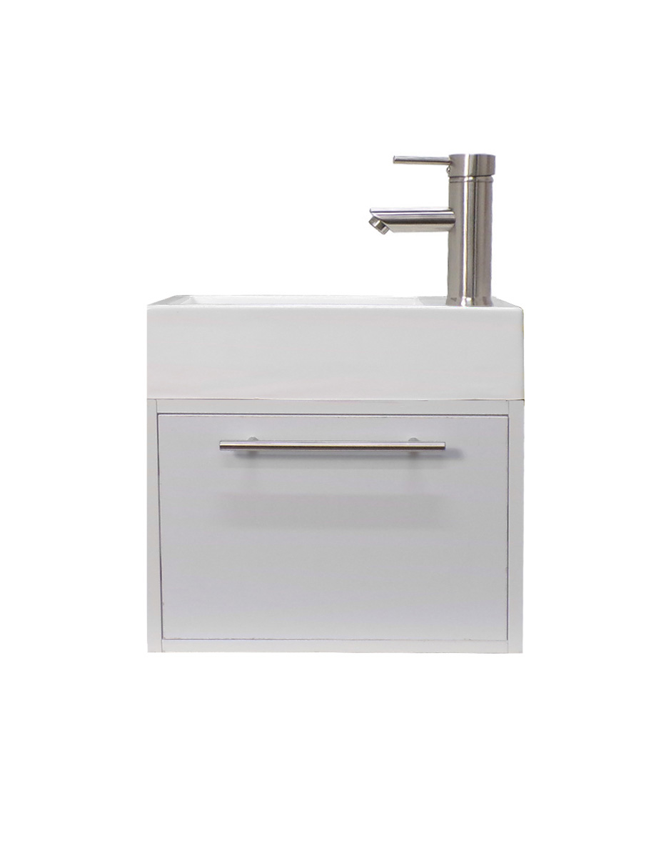 Gabinete De Baño Para Lavabo Minimalista Flotante Leanor