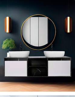 Foto 2 | Gabinete De Baño Darcy De 140 Cm Minimalista Sin Lavamanos