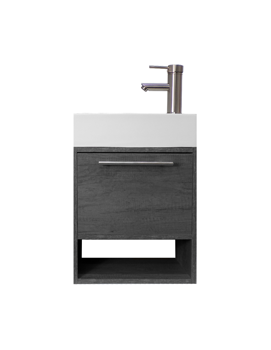 Gabinete De Baño Para Lavabo Flotante Minimalista Alys