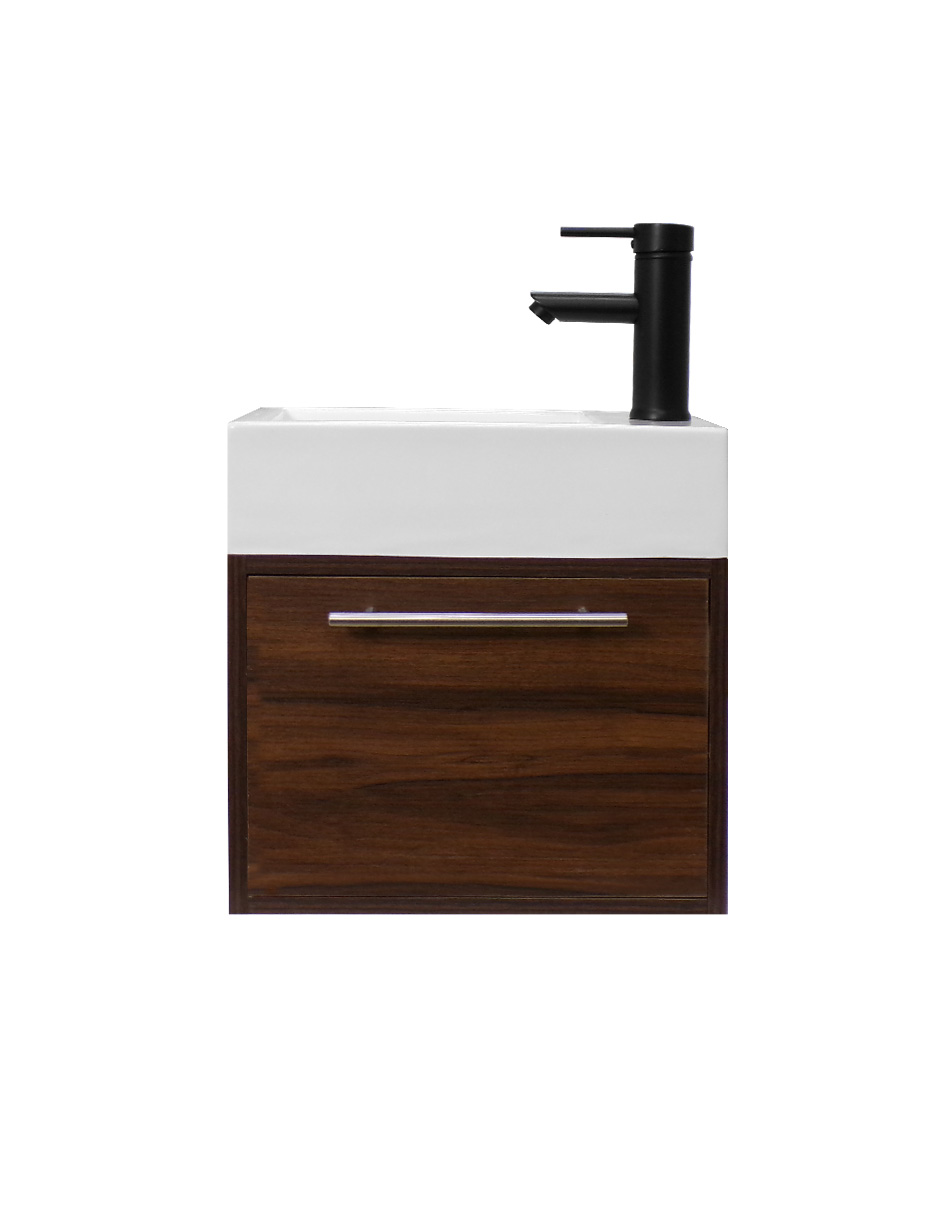 Gabinete De Baño Para Lavabo Minimalista Flotante Leanor