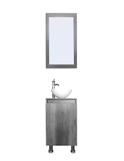 Foto 1 | Gabinete De Baño Para Lavabo Con Espejo Decorativo Gisla