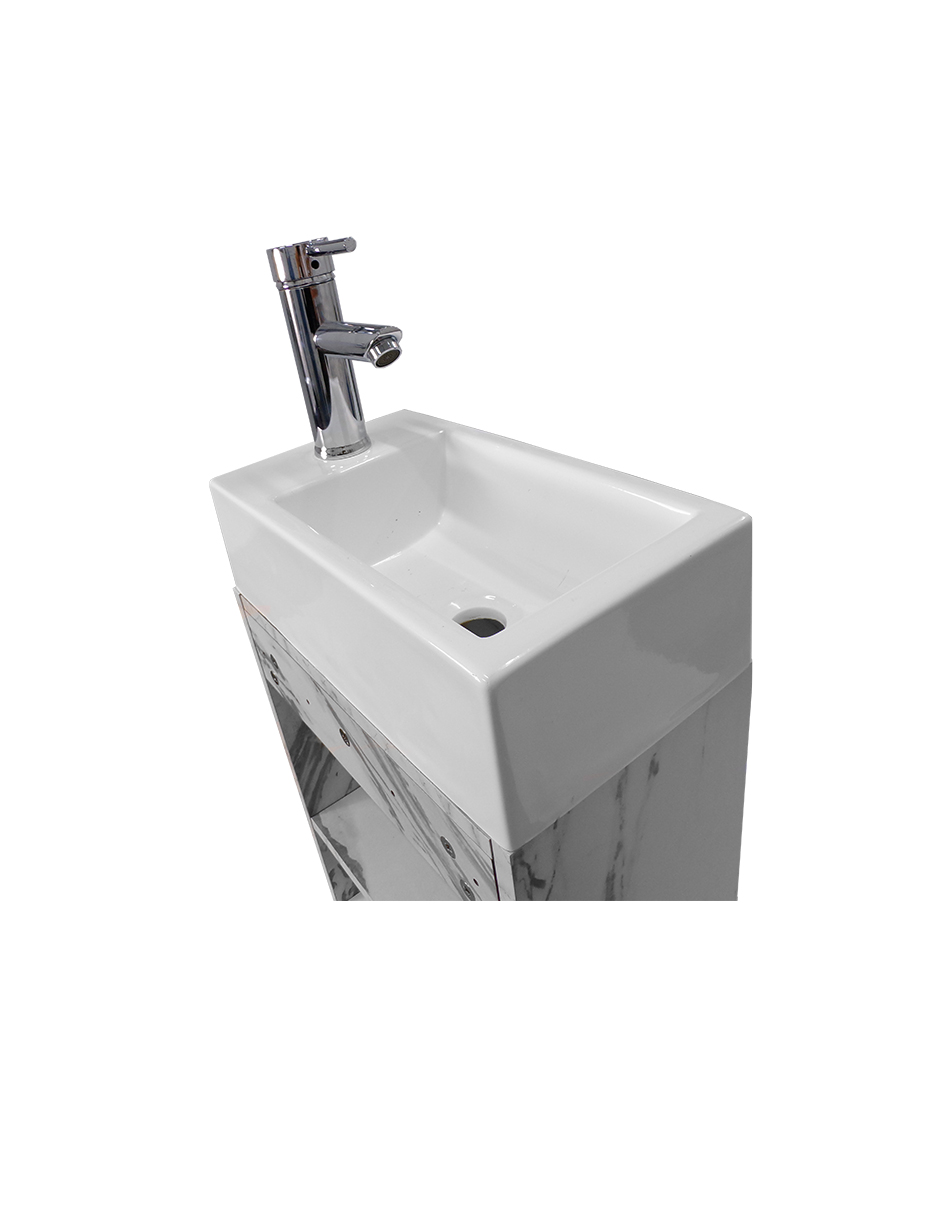 Foto 5 pulgar | Mueble para Lavabo Flotante Decomobil Alys Minimalista