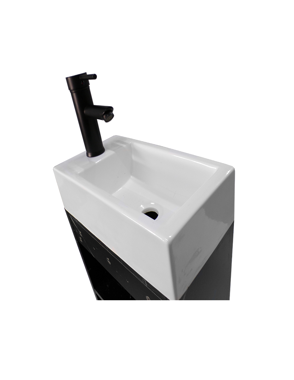 Foto 5 pulgar | Gabinete De Baño Para Lavabo Flotante Minimalista Alys