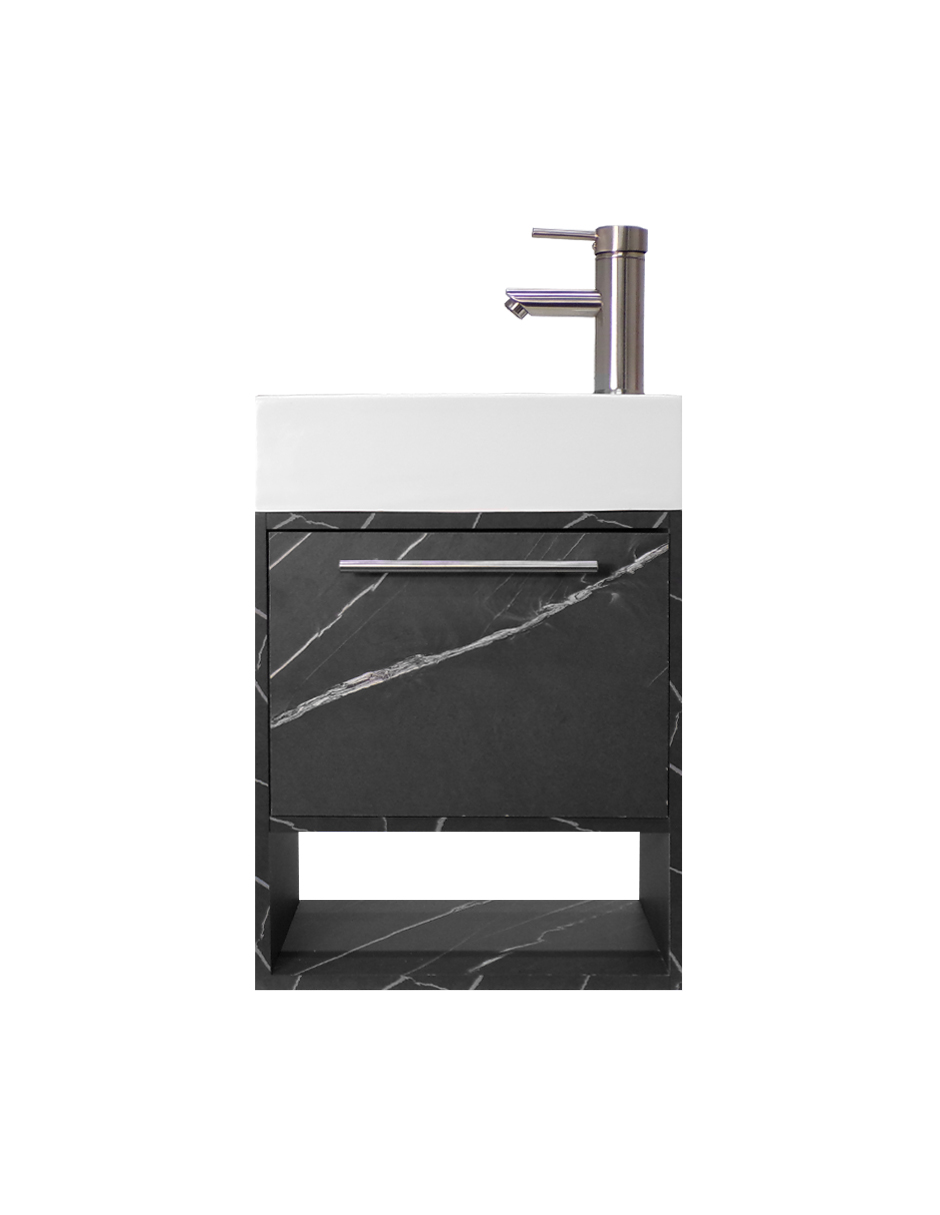 Gabinete De Baño Para Lavabo Flotante Minimalista Alys