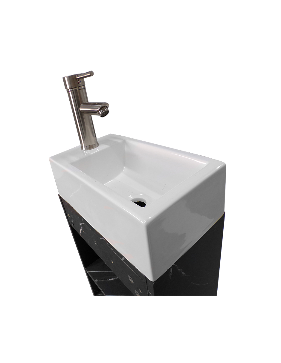 Foto 5 pulgar | Gabinete De Baño Para Lavabo Flotante Minimalista Alys