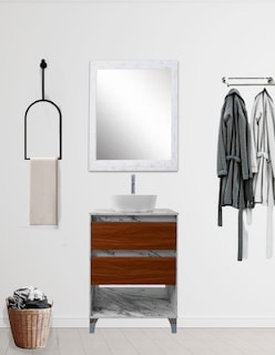 Foto 2 | Gabinete De Baño Con Llave Y Lavabo Minimalista Roy