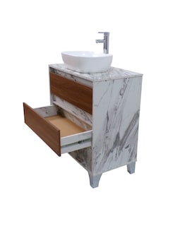 Foto 3 | Gabinete De Baño Con Llave Y Lavabo Minimalista Roy