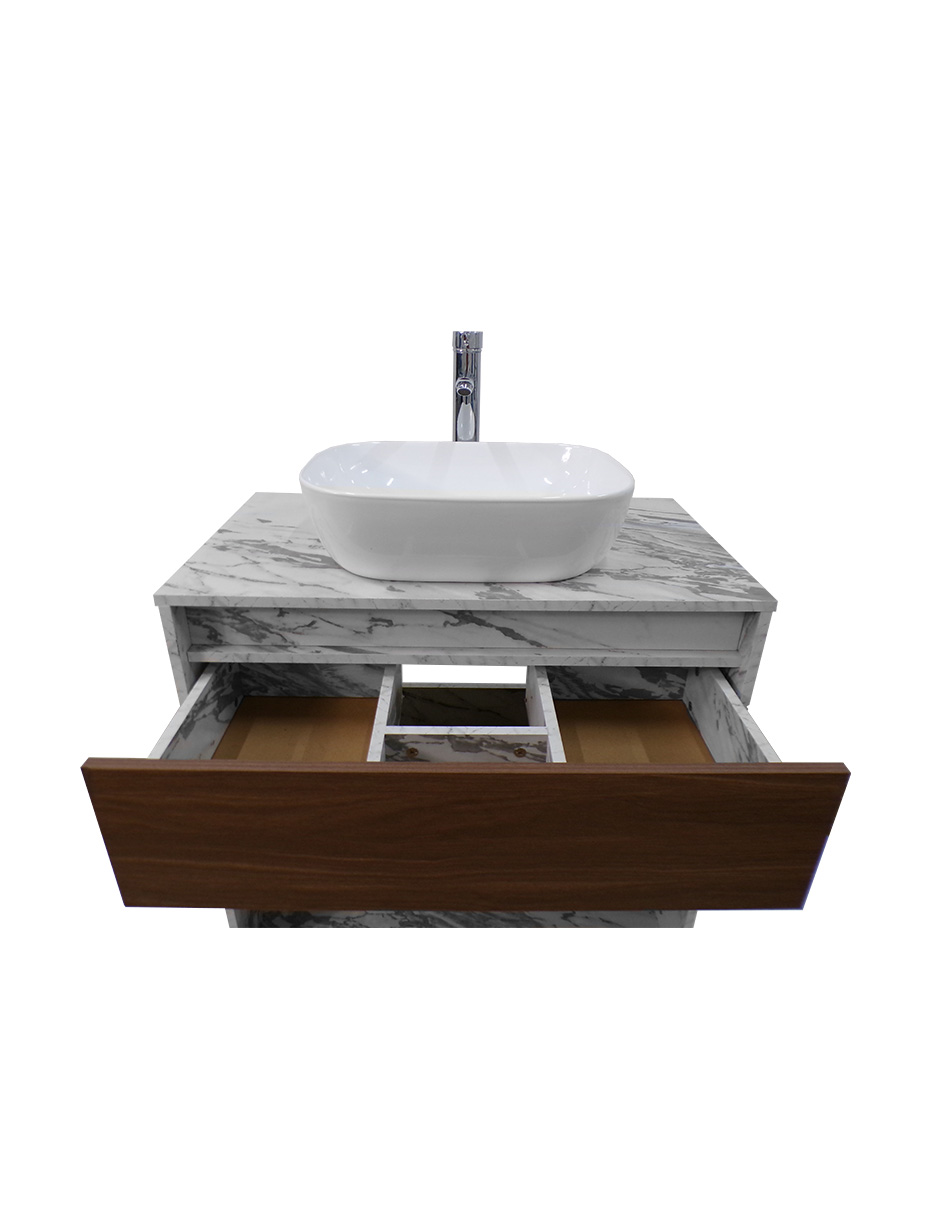 Foto 5 pulgar | Gabinete De Baño Con Llave Y Lavabo Minimalista Roy