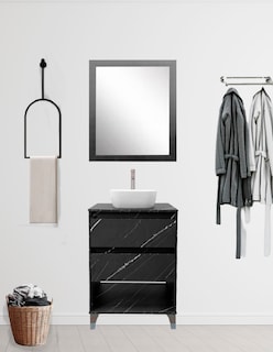 Foto 2 | Gabinete De Baño Con Llave Y Lavabo Minimalista Roy