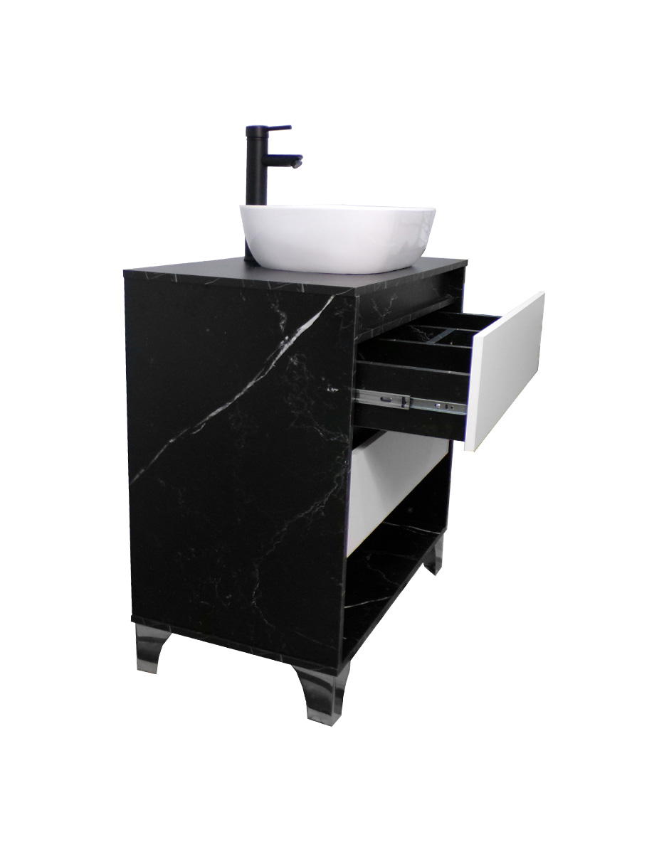 Foto 4 | Gabinete De Baño Con Llave Y Lavabo Minimalista Roy