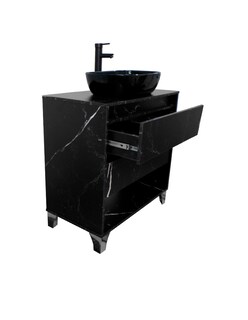 Foto 4 | Gabinete De Baño Con Llave Y Lavabo Minimalista Roy