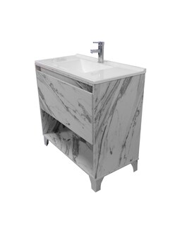 Foto 3 | Gabinete De Baño Con Lavabo, Llave Y Cajon Minimalista Himalaya