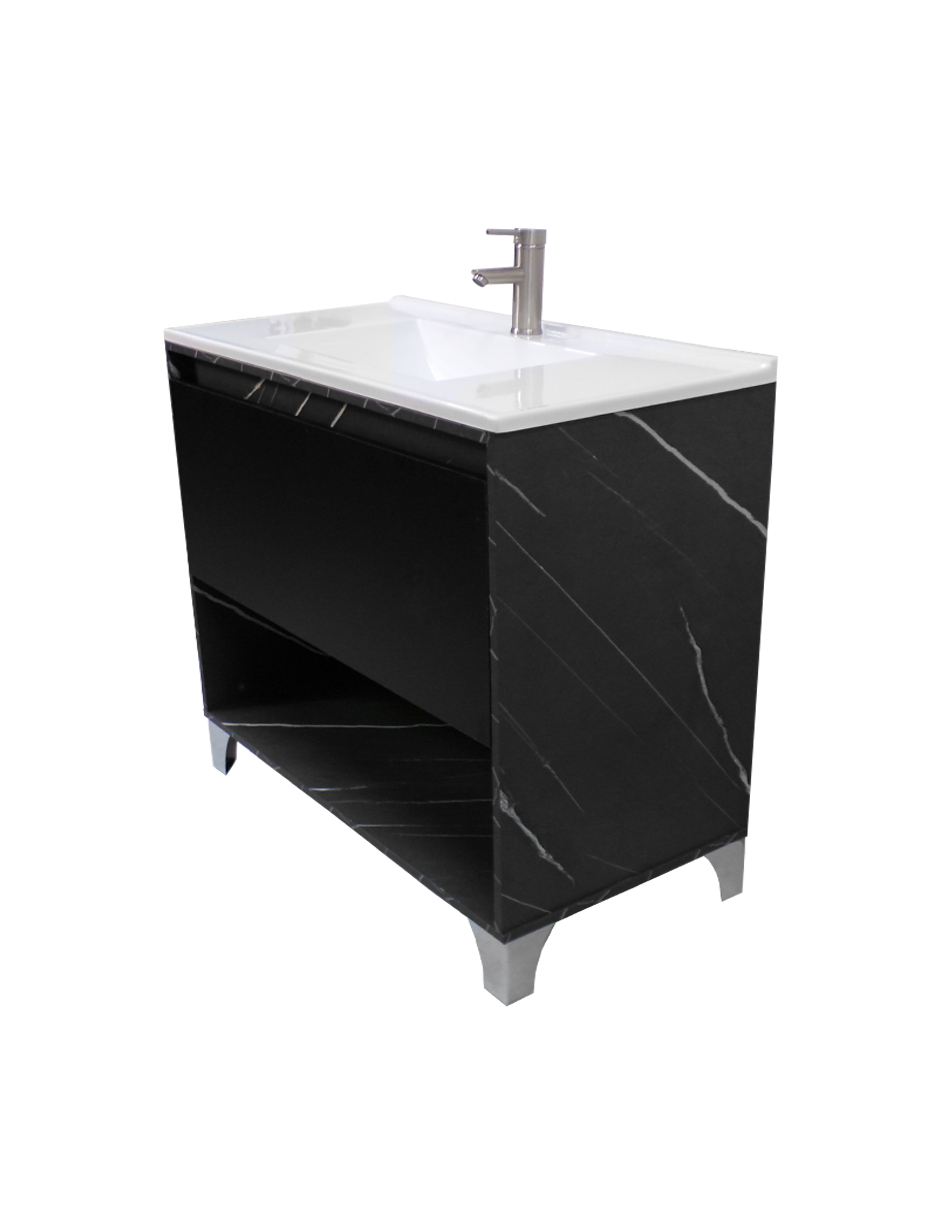 Foto 4 pulgar | Gabinete De Baño Con Lavabo, Llave Y Cajon Minimalista Himalaya