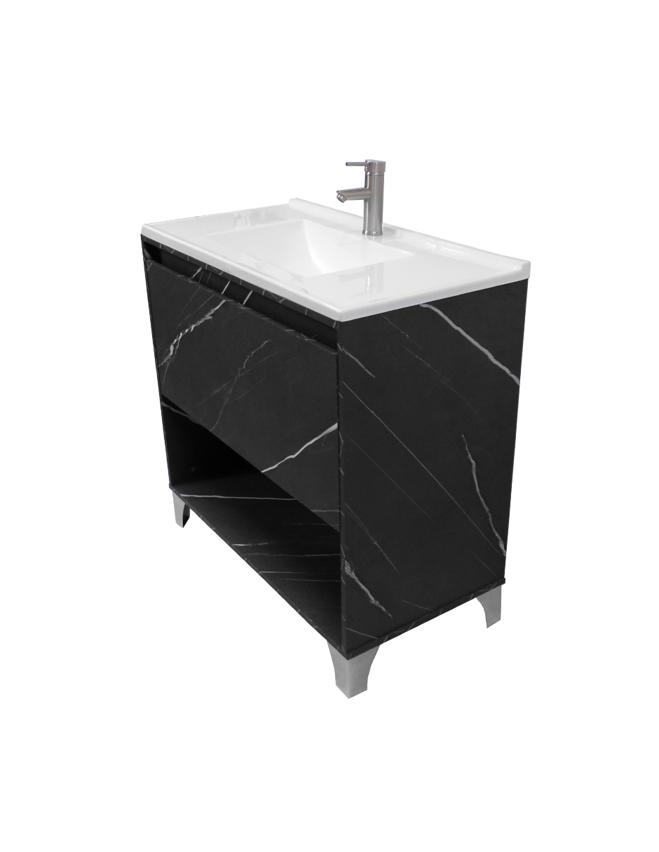 Foto 3 | Gabinete De Baño Con Lavabo, Llave Y Cajon Minimalista Himalaya