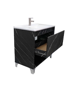 Foto 4 | Gabinete De Baño Con Lavabo, Llave Y Cajon Minimalista Himalaya