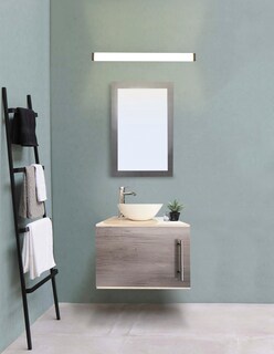 Foto 2 | Gabinete De Baño Para Lavabo Con Lampara Y Espejo Agnes
