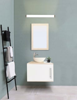 Foto 2 | Gabinete De Baño Para Lavabo Con Lampara Y Espejo Agnes