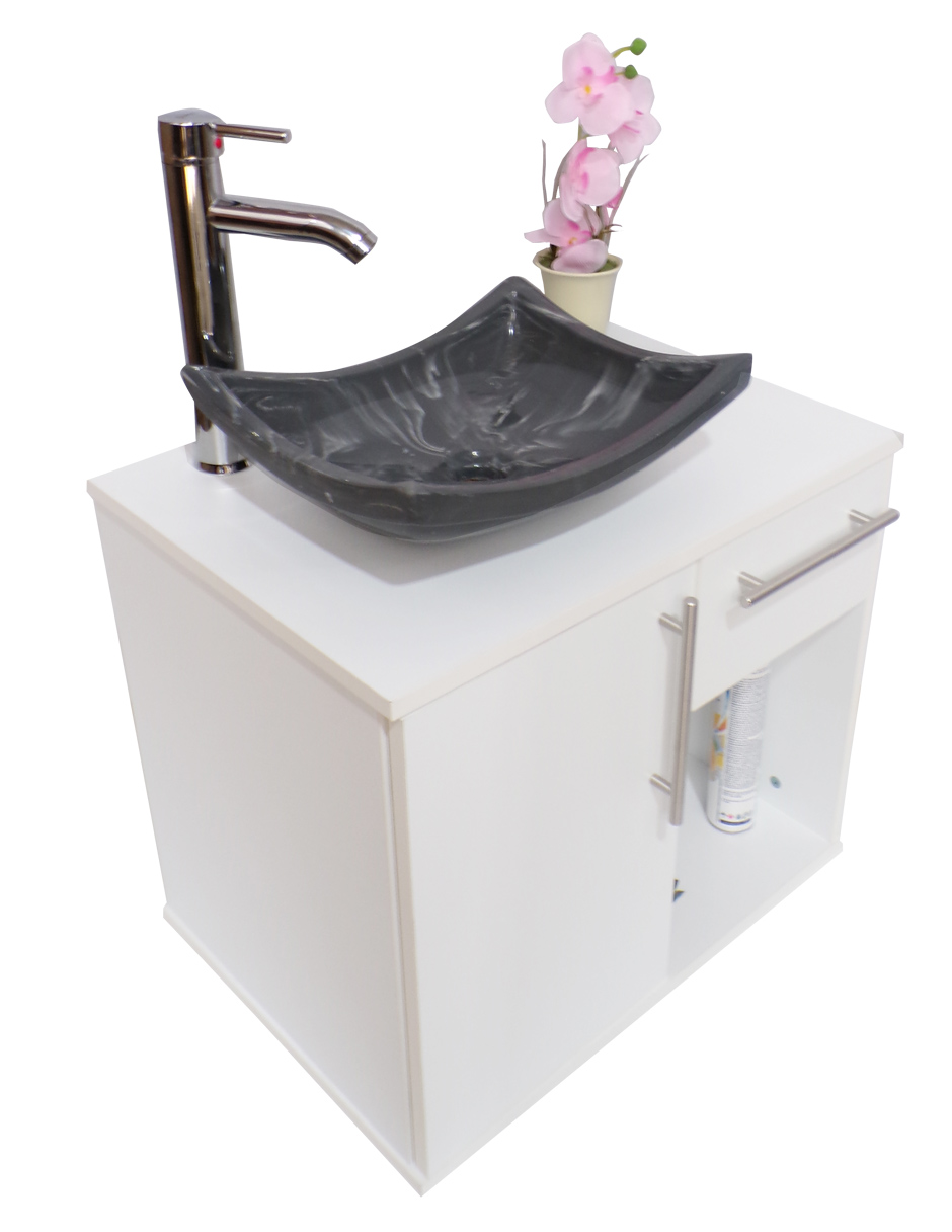 Foto 5 pulgar | Gabinete Para Baño Con Lavabo Con Lampara Y Espejo Agatha