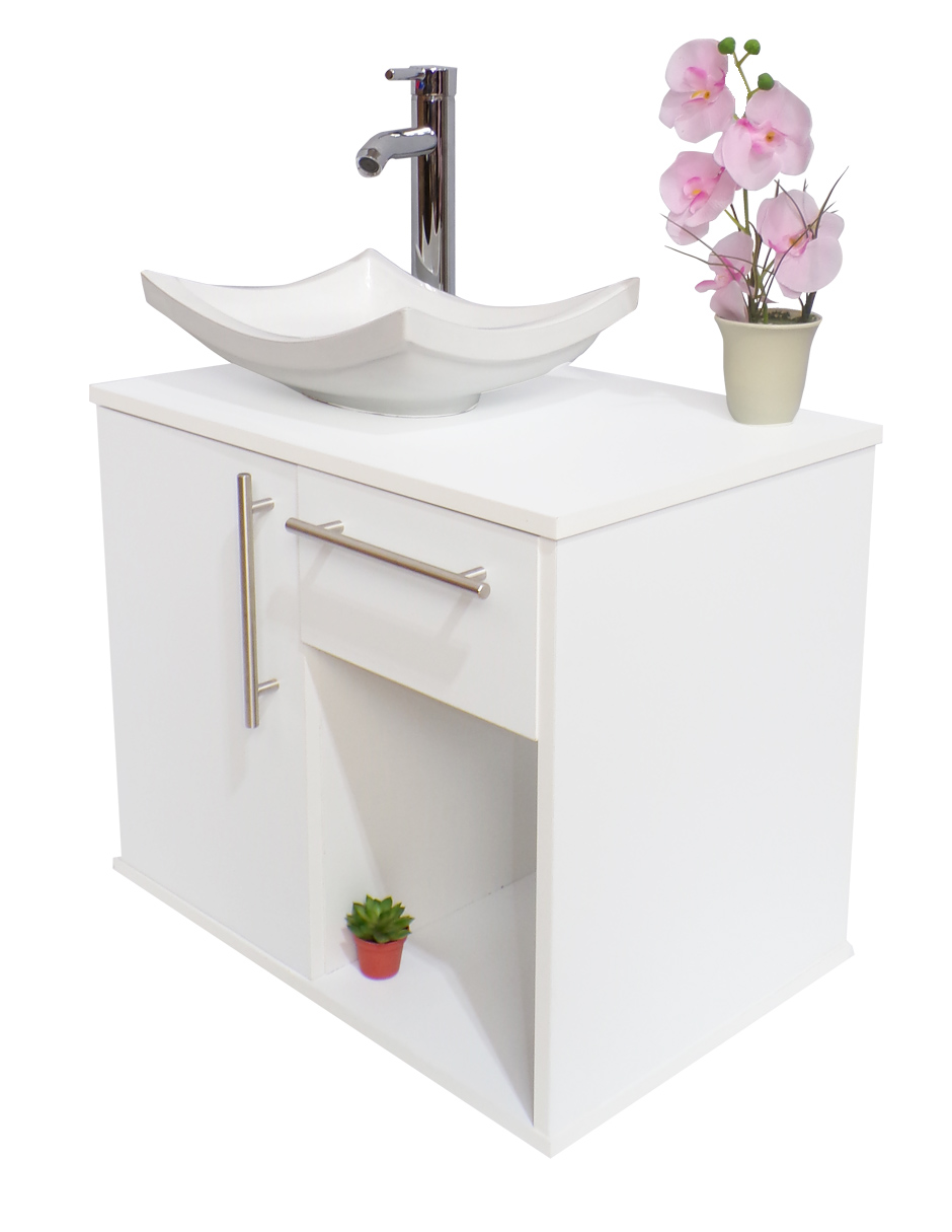 Foto 5 pulgar | Gabinete Para Baño Con Lavabo Con Lampara Y Espejo Agatha