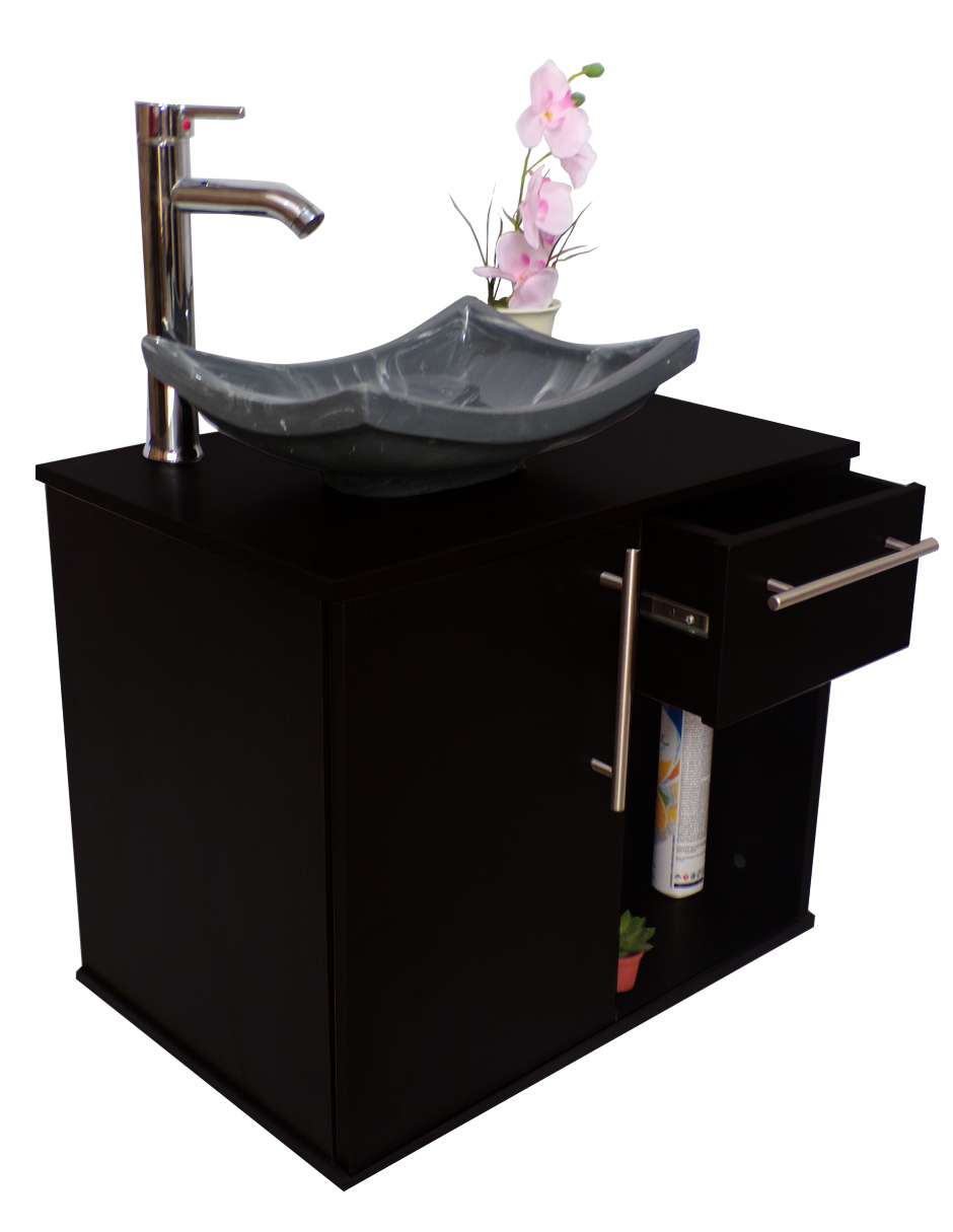 Foto 5 pulgar | Gabinete Para Baño Con Lavabo Con Lampara Y Espejo Agatha