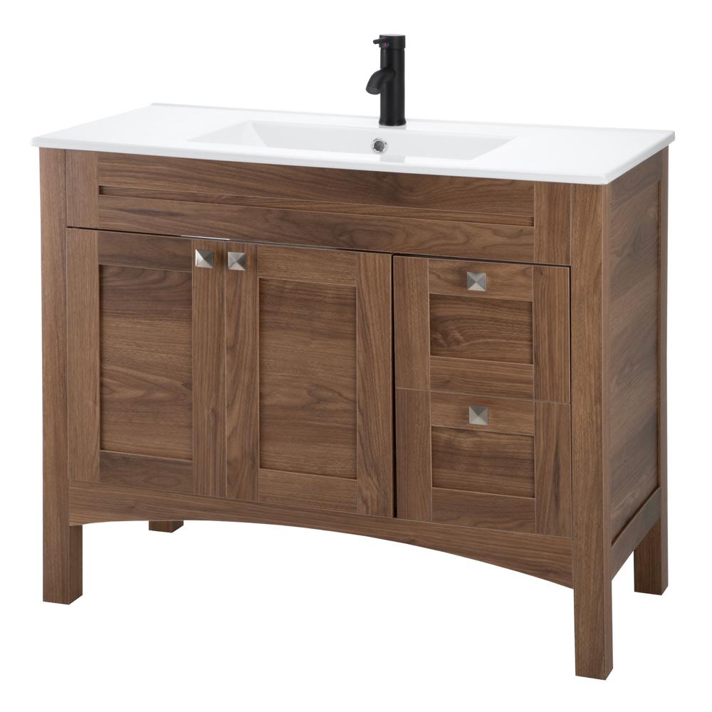 Foto 2 pulgar | Mueble Gabinete Para Baño Lavamanos Lavabo Cajones Y Estante