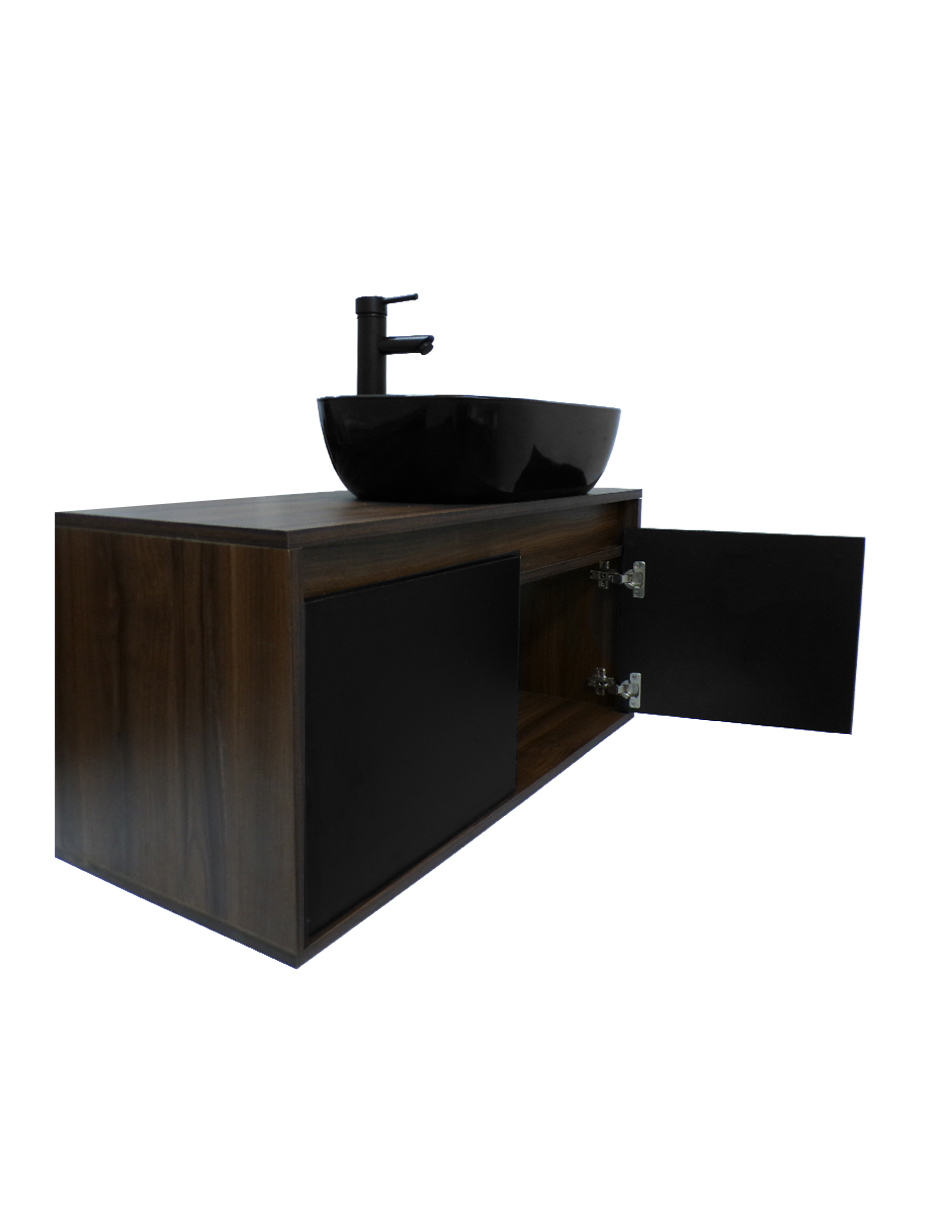 Foto 6 pulgar | Gabinete Para Baño  Con Lavabo Y Monomando Simone