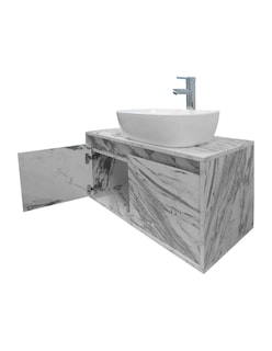 Foto 4 | Gabinete Para Baño Con Lavabo Y Monomando Simone