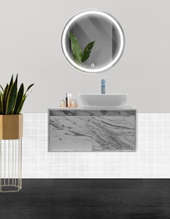 Foto 2 | Gabinete De Baño Para Lavabo Sin Lavabo Ni Llave Simone Mueble Para Lavamanos