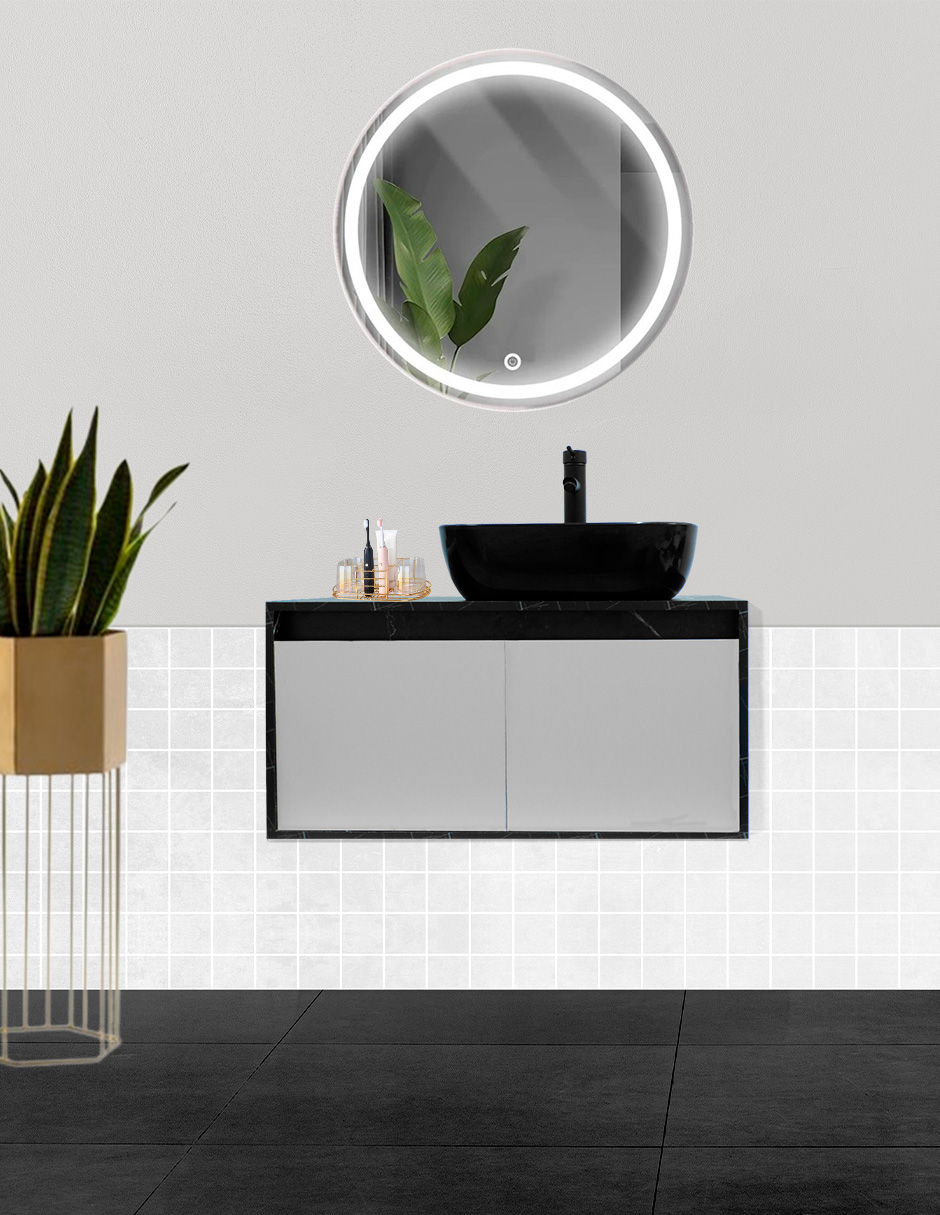Foto 3 pulgar | Gabinete De Baño Para Lavabo Sin Lavabo Ni Llave   Simone  Mueble Para Lavamanos