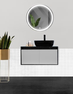Foto 2 | Gabinete De Baño Para Lavabo Sin Lavabo Ni Llave Simone Mueble Para Lavamanos