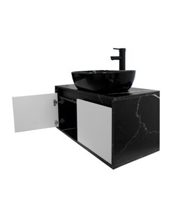 Foto 4 | Gabinete Para Baño Con Lavabo Y Monomando Simone