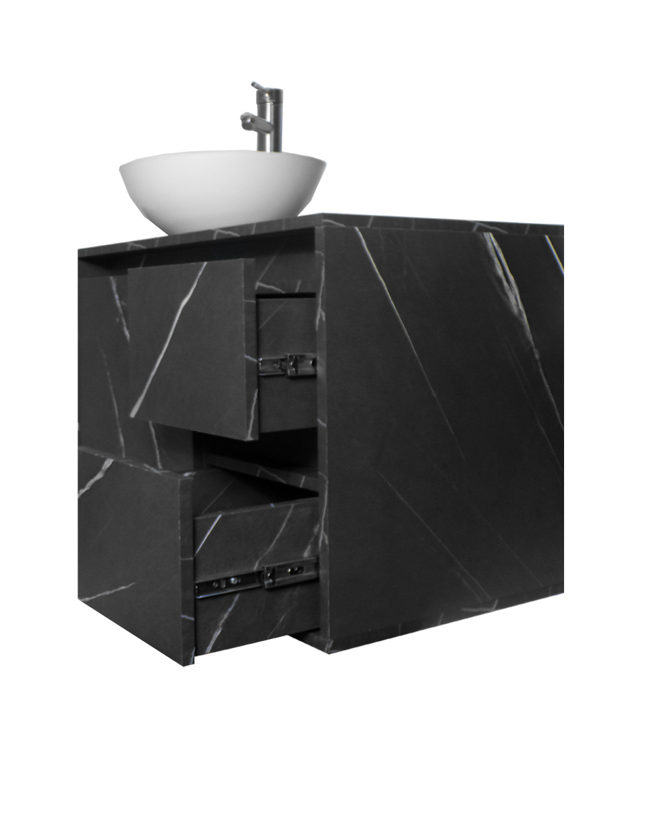 Foto 9 pulgar | Gabinete Para Baño Calypso Ovalin Y Llave Minimalista, Gabinete Flotante Para Lavabo