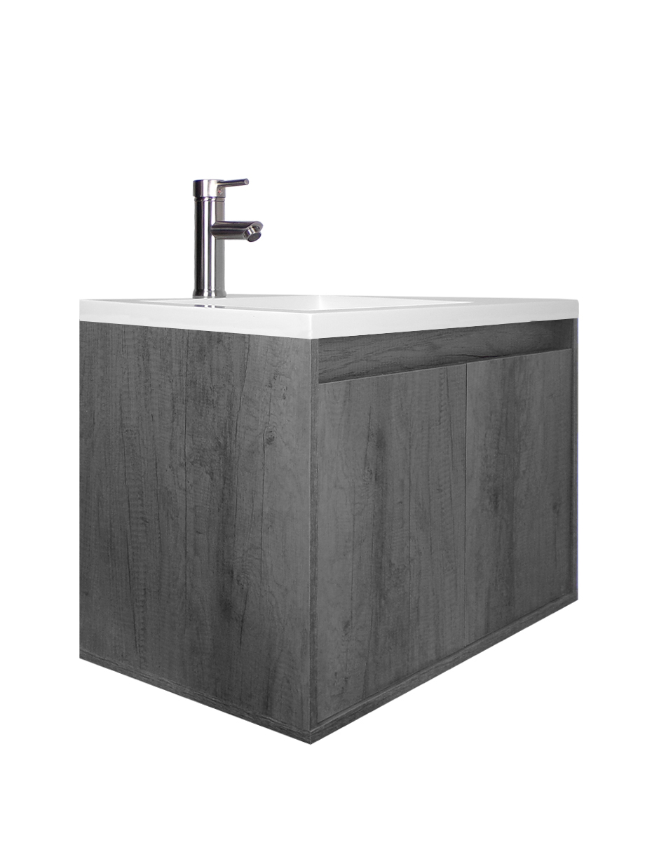Foto 4 | Gabinete De Baño Rodrigo Con Lavabo Minimalista Con Llave