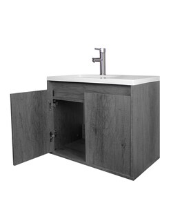 Foto 5 | Gabinete De Baño Rodrigo Con Lavabo Minimalista Con Llave