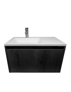 Foto 8 | Gabinete De Baño Rodrigo Con Lavabo Minimalista Con Llave
