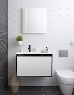 Foto 2 | Gabinete De Baño Turner Con Lavabo Con Llave Minimalista