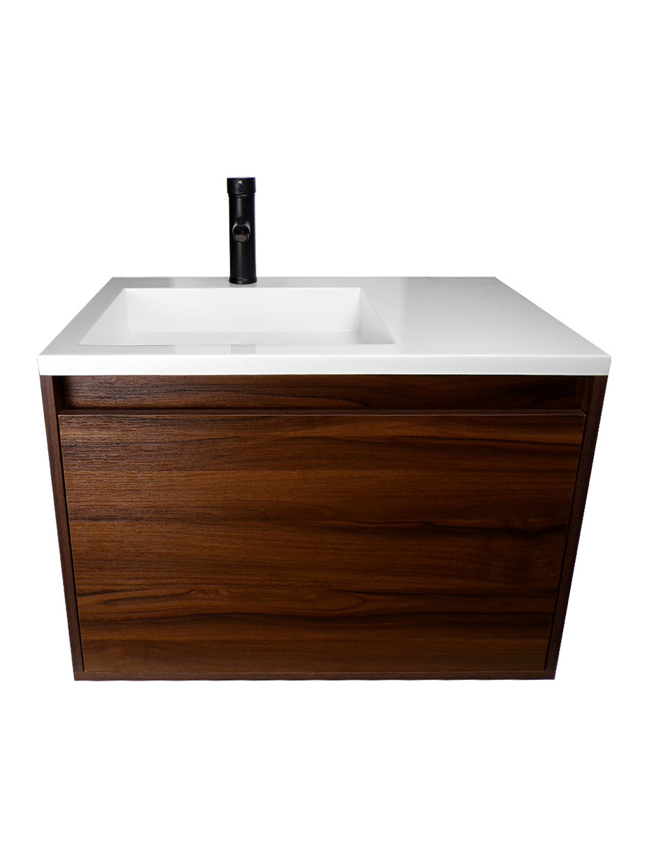 Foto 9 pulgar | Gabinete De Baño Turner Con Lavabo Con Llave Minimalista