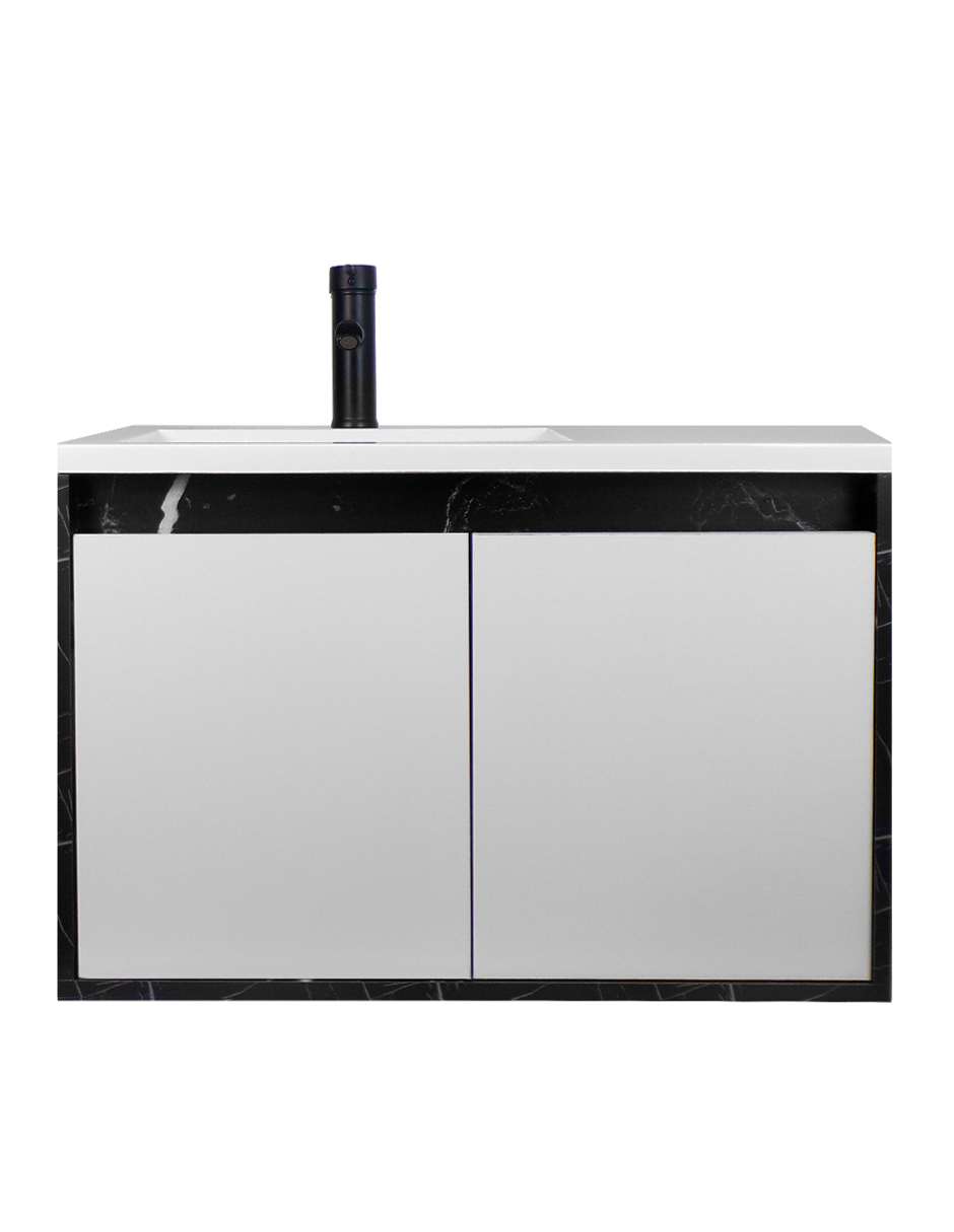 Gabinete De Baño Rodrigo Con Lavabo Minimalista Con Llave