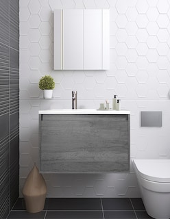 Foto 2 | Gabinete De Baño Turner Con Lavabo Con Llave Minimalista