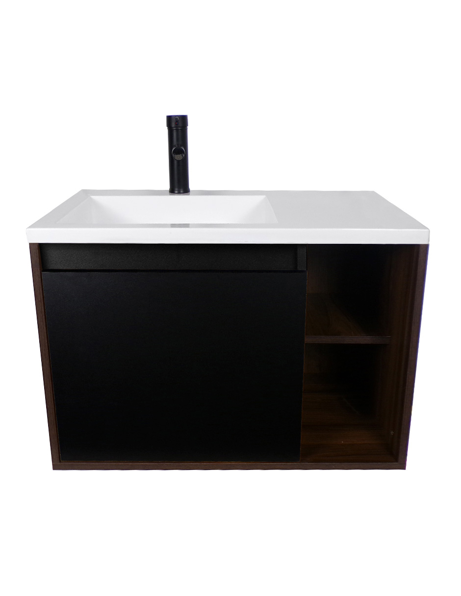 Foto 9 pulgar | Gabinete De Baño Carlo Con Lavabo Y Monomando Minimalista